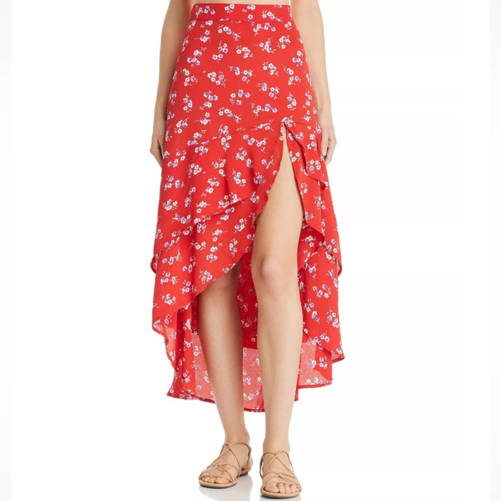 Flynn Skye Nadia Tiered-Flounce Skirt XS